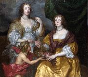 Anthony Van Dyck Lady Elizabeth Thimbelby and her Sister Sweden oil painting artist